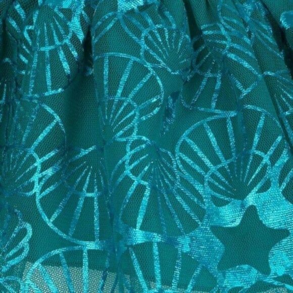 "DISNEY STORE" LITTLE MERMAID DRESS UP HALLOWEEN COSTUME TUTU DRESS 18-24 NWT - Picture 4 of 4